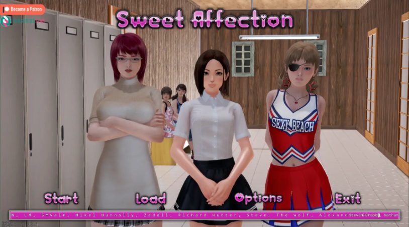 【PC/AI汉化/亚洲/SLG游戏/12.69G】甜蜜的爱 (Sweet Affection) Ver0.12.1 AI汉化版+亚洲SLG游戏+12.69G
