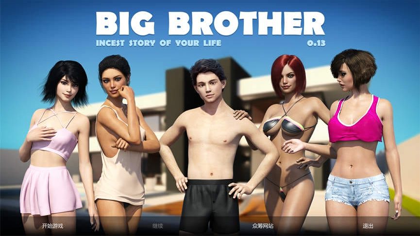 【PC/4.5G/攻略/CG】大兄弟 大型扩展MOD版 Ver2.1 汉化作弊版+全CG+攻略&补更+4.7G+大更新