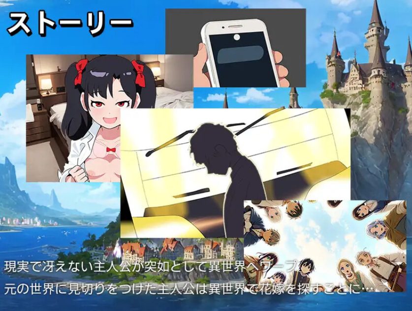 【PC/AI汉化/日式/RPG游戏/900M】 新娘任务 ～异世界的四位新娘～ （ヨメサンクエスト ～異世界の四人の花嫁～） AI汉化版+日式RPG游戏+900M