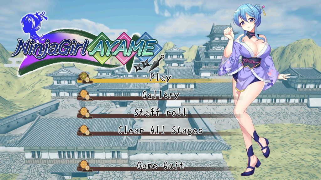 【PC/生肉/拨作/RPG游戏/1.7G】女忍者菖蒲忍法帖（くノ一あやめ忍法帖）生肉版+自带全回想解放+拔作RPG游戏+1.7G